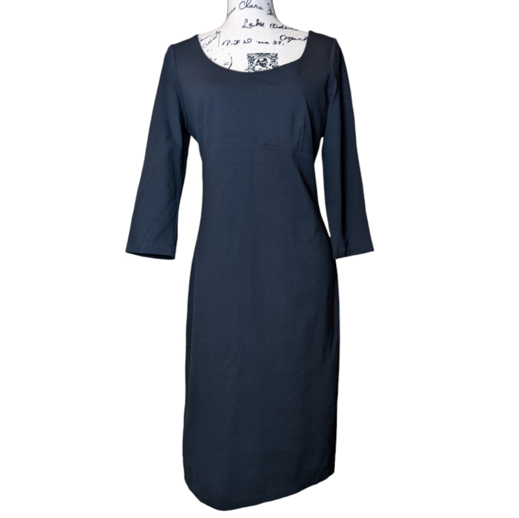 Talbots Black Dress Size 8 Good Quality